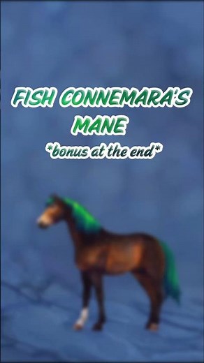 [SSO CHEATS] Connemara with green fish mane & *bonus* #sso #cheats