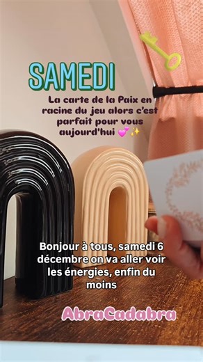 Implulsion de samedi 06 décembre. Vous êtes la clé 🔑 #message #guidancedujour #messagedujour #univers #eveil | Abra Cadabra