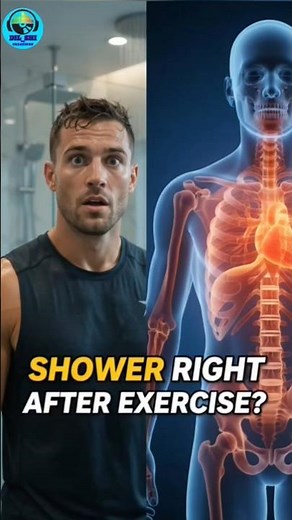 Should You Shower Right After Exercise? 🚿