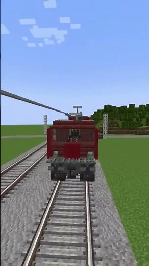 Create Mod German Train #createmod #train #minecraft #tutorial #ideas