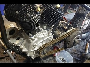 Building the 1931 Harley-Davidson VL Part by Part- Install Sprocket and Transmission - Episode 23