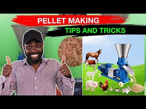 HOW TO MAKE PELLET FEED AT THE FARM FOR GOATS, SHEEP, CATTLE, PIGS AND OTHER LIVESTOCK IN AFRICA