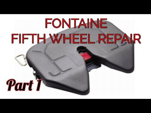 Freightliner Cascadia Fontaine fifth wheel repair part 1