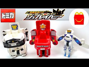 2025/7/11～ Japanese McDonalds happy meal toys JOBRAVER "unboxing" Japanese candy toys