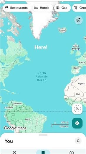 Finding the titanic (google maps)