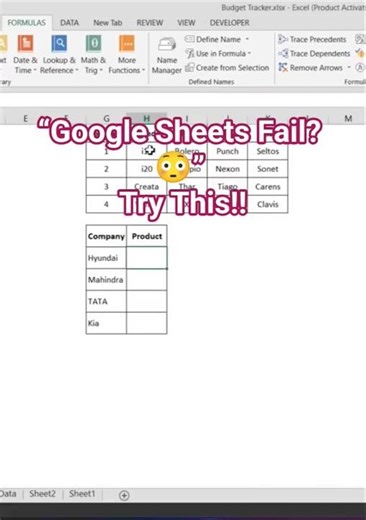 Create Smart Dropdown in Excel in 60 Seconds | Advance Excel Trick #exceltips #exceltricks #shorts
