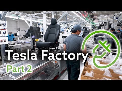 Tesla Fremont Factory Tour, Part 2 — The Seat Factory