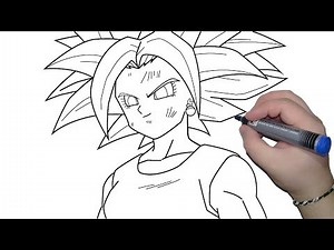 COMO DIBUJAR A KEFLA SSJ [Dragon Ball Super] HOW TO DRAW KEFLA SSJ
