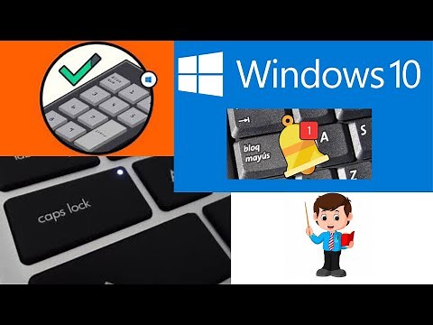 Activar icono de Letras Mayúsculas y Minúsculas en Windows 10 y 11