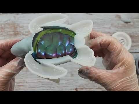#1677 The BEST Turtle Silicone Mold EVER!!!