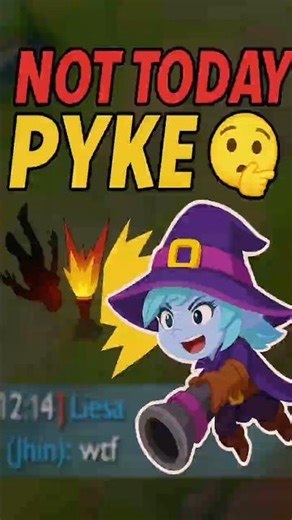 NOT TODAY PYKE 🤭 (Tristana URF)
