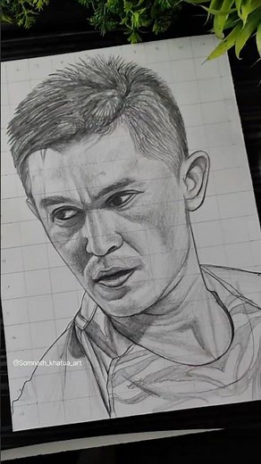 Sunil Chhetri Drawing ❤️‍🩹🇮🇳 Indian Footballer Drawing ✍️ #shorts #sunilchhetri #football #messi