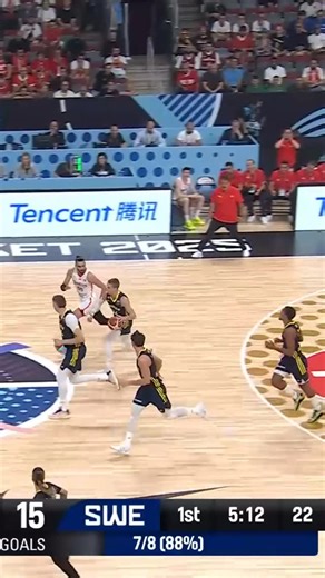 Pelle Larsson is a BALLER 🔥🇸🇪 #EuroBasket | FIBA EuroBasket