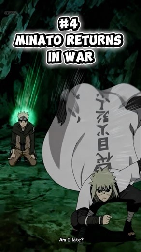 Top 5 Best Naruto Moments (Goosebumps Scenes Ranked) #shorts