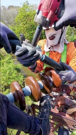 High Voltage Cable Splicing ⚡ Power Line Connector Installation