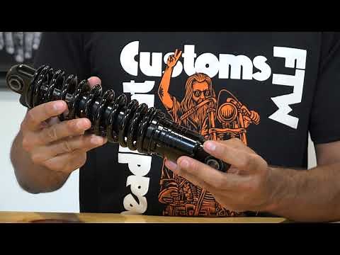 Drag Specialties Ride Height Adjustable Shocks - DeadbeatCustoms.com