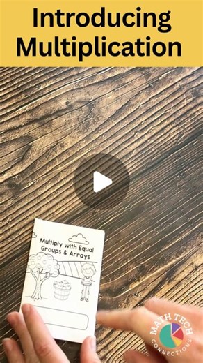 Mariela | Math Tech Connections on Instagram: "These books provide a simple introduction to multiplication and division through making equal groups and arrays. The first book focuses on multiplication, giving explanations and examples as well as a few practice problems. The second book is all about division. View all math activities in this bundle: https://mathtechconnections.com/2021/08/16/simple-september-activities-to-support-and-challenge-3rd-grade/"