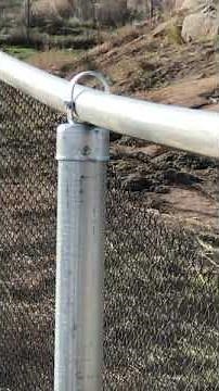 DIY how to build a chain link fence PRO TIPS FRAMING part 23