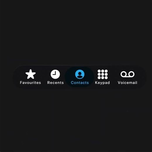 Apple Phone App UI Design – Clean & Modern iOS Style 🔥