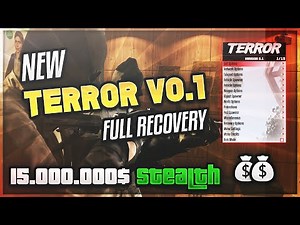 GTA V Online PC 1.50 | Terror 0.1 NEW FREE MENU| Stealth |FULL RECOVERY | *UNDETECTED* | + Tutorial
