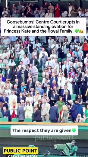 Standing Ovation! Princess Kate & The Royal Family's Emotional Wimbledon Return 💚