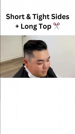 Short & Tight Sides into Long Top ✂️ | Step-by-Step Men’s Haircut