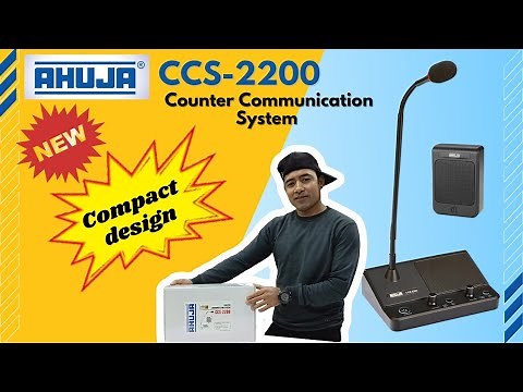Ahuja CCS 2200 | two way communication system | unboxing and review