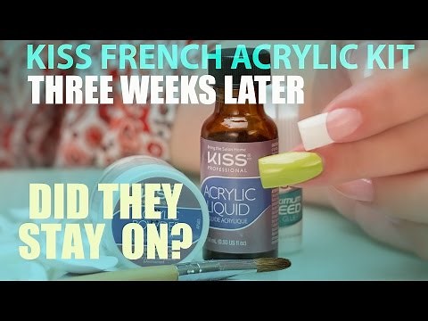 Kiss Acrylic Kit - Did They Stay On? Three Weeks Later Review