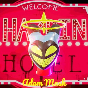 Adam Mask - Hazbin Hotel Cosplay