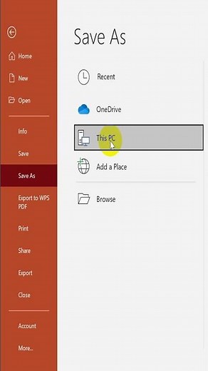 How to convert PowerPoint to PDF #shorts #powerpoint #viral