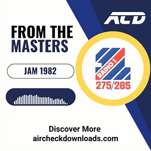 From The Masters - Banger alert! 🧨 Produced in 1982 by JAM Creative Productions, Inc. for BBC Radio 1 | Aircheck Downloads