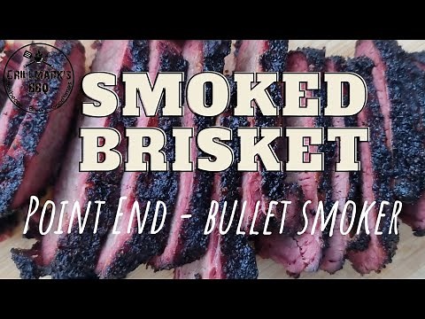 How To Smoke Brisket on a Bullet Smoker | BBQ | Smoked Meat | Full Cook