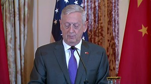 Today, Secretary of Defense James Mattis delivered remarks at the U.S.-China Diplomatic and Security Dialogue at the State Department. | U.S. Department of State