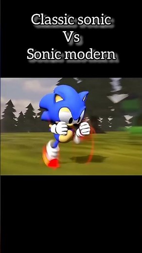 Classic sonic X sonic modern #edit #sonic