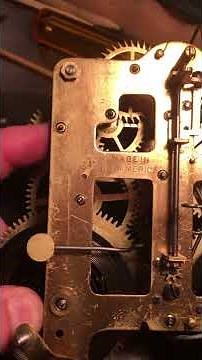 Pivot Hole Wear on a Seth Thomas striking clock