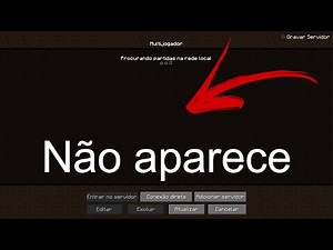 Minecraft: Como resolver o erro mundo lan não aparecer na lista dos servidores (fácil e rápido)