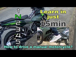 How to drive a clutch motorcycle | fully manual transmission | tagalog tutorial | sniper150
