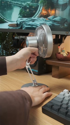 Elebrother Rotatable Alloy Desk Fan Review | Premium Quiet Cooling for Desk & Office #deskfan