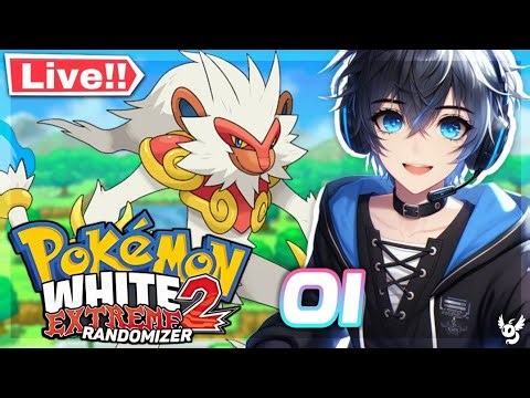 Playing Pokemon White 2 Extreme RANDOMIZER Episode 1 #POKEMON
