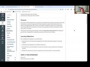 Individual Meeting and Key Leader Interview Assignment Overviews