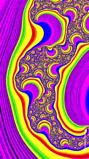 #animation #trippyart #shorts Fractal Harmony: Techno Trance and Trippy Visuals @PsychedelicReverse