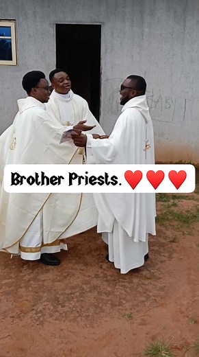 17K views · 1.1K reactions | O Lord thank you for the gift of priesthood. Joy springs seeing your brother priests. O God bless the Church and bless those who do good to us and reward them with eternal life. Amen #viral #joy #brotherhood #priesthooduniversal #blessingsviral | Fada Philip Elolen | Facebook