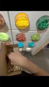 POV Packing LEGO Pick a Brick Boxes at the LEGO Store #lego #legostore #legoshopping #legopickabrick