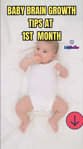 1-Month-Old Baby Brain Development: 4 Easy Activities to Boost Your Newborn's Growth (0-3 Months)