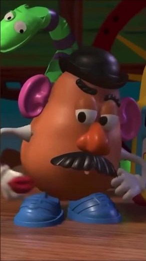 Mr potato head kisses his butt