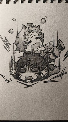 Zenitsu vs Kaigaku! ⚡ #demonslayer #zenitsu #kaigaku #anime #drawing #art #sketch #reels #fyp #draw #animeart #animedrawing #foryoupageシ #fblifestyle #facebookreels | Dulfo-ART Style