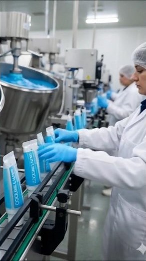 Gel Toothpaste Making Process | Transparent Gel Toothpaste Factory Production