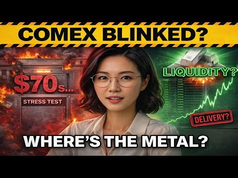 COMEX JUST BLINKED: Why 4 Major Banks Stopped Silver Trading This Morning — SRC #09