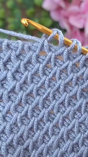 Easy Tunisian Crochet Stitch Tutorial