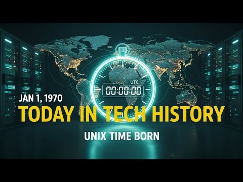 January 1, 1970 | The Birth of Unix Time – When Computers Learned Time